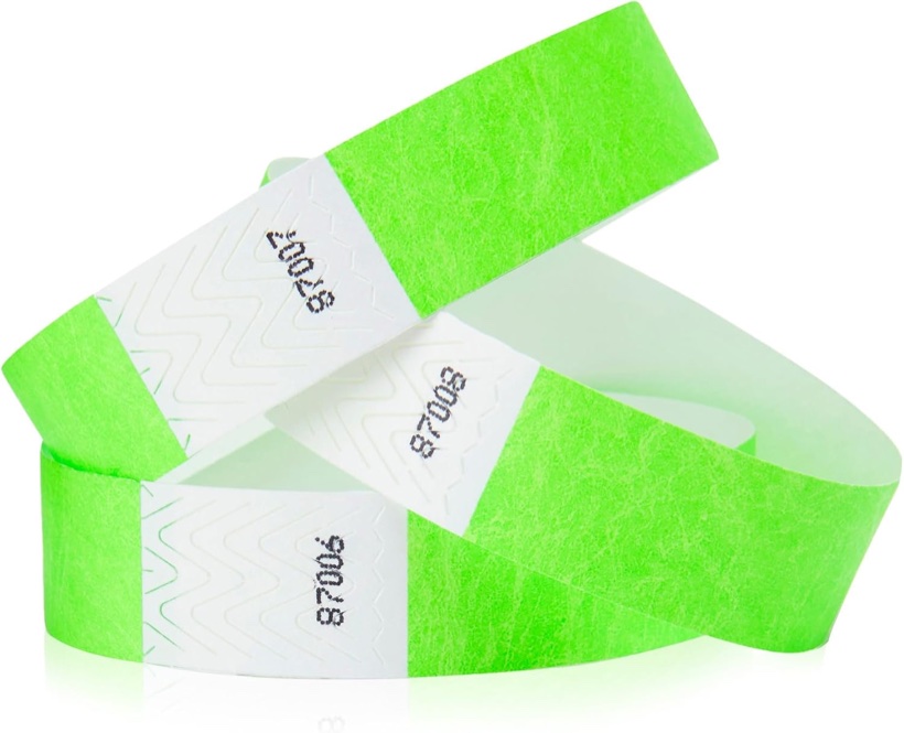 Manilla de papel Verde neón